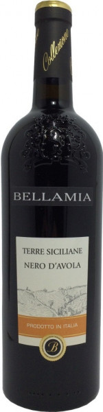 Вино "Bellamia" Nero d'Avola, Terre Siciliane DOC
