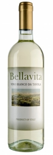 Вино Bellavita Bianco da Tavola, 0.18 л