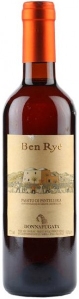 Вино Ben Rye Passito di Pantelleria DOC, 2008, 0.375 л
