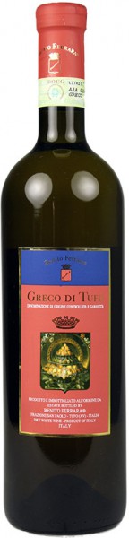 Вино Benito Ferrara, Greco di Tufo DOCG, 2010