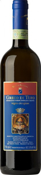 Вино Benito Ferrara, Greco di Tufo "Vigna Cicogna" DOCG, 2012