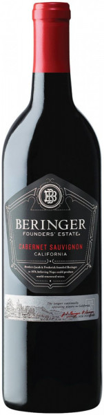 Вино Beringer, "Founder's Estate" Cabernet Sauvignon, 2016