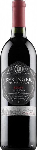 Вино Beringer, "Founder's Estate" Merlot, 2015