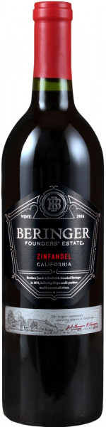Вино Beringer, "Founder's Estate" Zinfandel, 2016