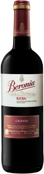 Вино "Beronia" Crianza, Rioja DOC, 2012