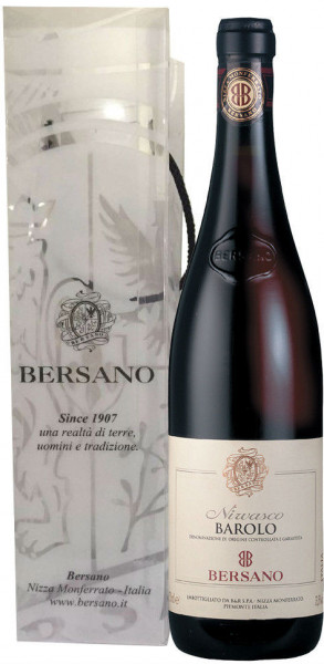 Вино Bersano, "Nirvasco", Barolo DOCG, 2013, gift box