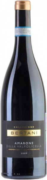 Вино Bertani, Amarone della Valpolicella DOC, 2009