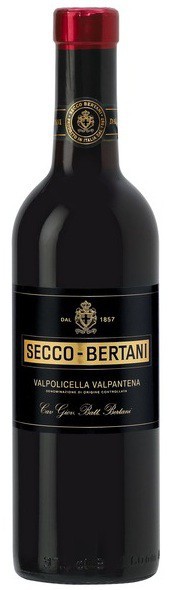 Вино Bertani, "Secco-Bertani", Valpolicella Valpantena DOC, 2008, 0.375 л
