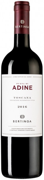 Вино Bertinga, "Punta di Adine", Toscana IGT, 2016