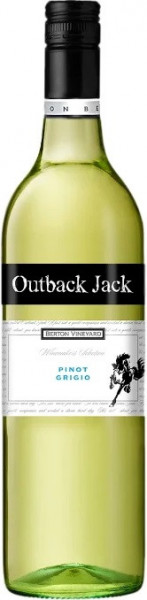 Вино Berton Vineyards, "Outback Jack" Pinot Grigio, 2019