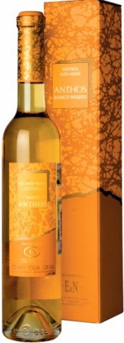 Вино Bianco Passito Anthos, Alto Adige DOC 2007, gift box, 0.375 л