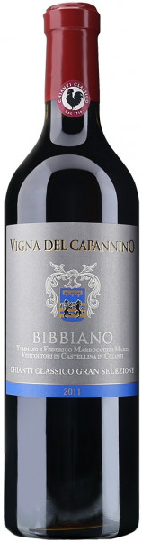 Вино Bibbiano, "Vigna del Capannino" Chianti Classico Gran Selezione  DOCG, 2014
