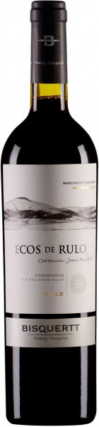 Вино Bisquertt, "Ecos de Rulo" Carmenere, 2010