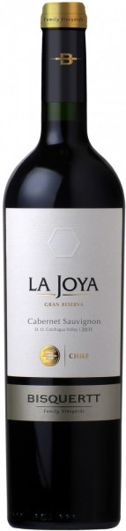 Вино Bisquertt, "La Joya" Gran Reserva, Cabernet Sauvignon, Colchagua Valley DO, 2017