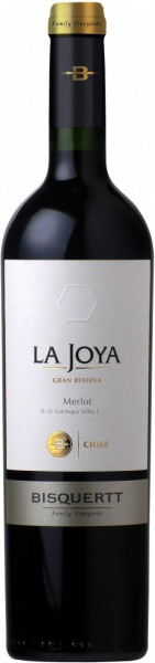 Вино Bisquertt, "La Joya" Gran Reserva Merlot, Colchagua Valley DO, 2016