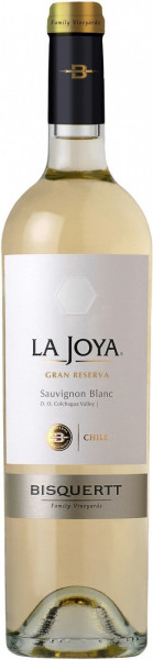 Вино Bisquertt, "La Joya" Gran Reserva, Sauvignon Blanc, Colchagua Valley DO, 2016