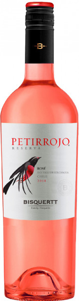 Вино Bisquertt, "Petirrojo" Reserva, Rose, Colchagua Valley DO, 2021