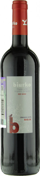 Вино "Biurko" Crianza, Rioja DOC, 2015