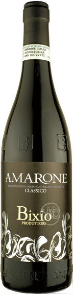 Вино Bixio, Amarone della Valpolicella Classico DOCG