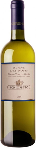 Вино "Blanc des Rosis", Venezia-Giulia Bianco IGT, 2009