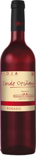 Вино Bodegas El Cidacos, "Conde Otinano" Rosado, Rioja DOC, 2014