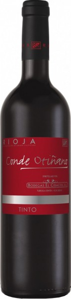 Вино Bodegas El Cidacos, "Conde Otinano" Tinto, Rioja DOC, 2015