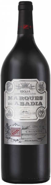 Вино Bodegas El Cidacos, "Marques de Abadia" Crianza, Rioja DOC, 2015, 1.5 л