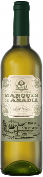Вино Bodegas El Cidacos, "Marques de Abadia" Verdejo, Rueda DO, 2015