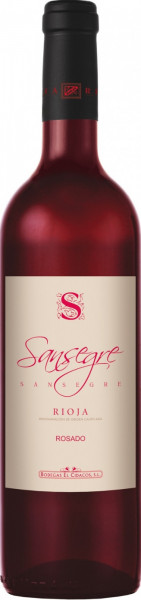 Вино Bodegas El Cidacos, "Sansegre" Rosado, Rioja DOC, 2021
