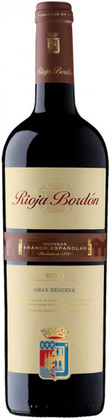 Вино Bodegas Franco-Espanolas, "Bordon" Gran Reserva, Rioja DOCa, 2008