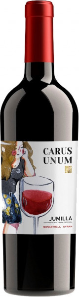 Вино Bodegas Luzon, "Carus Unum" Monastrell-Syrah, Jumilla DOP, 2016