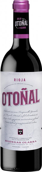 Вино Bodegas Olarra, "Otonal" Tinto, Rioja DOCa, 2018