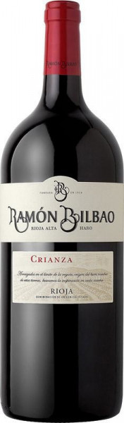 Вино Bodegas Ramon Bilbao, Crianza, Rioja DOC, 2015, 15 л