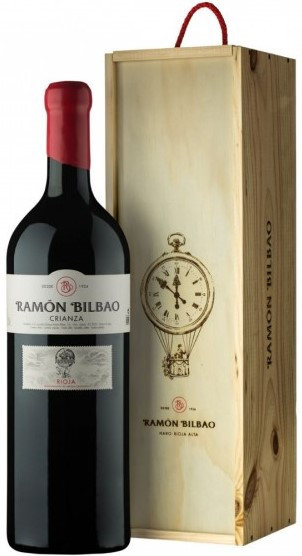 Вино Bodegas Ramon Bilbao, Crianza, Rioja DOC, 2015, gift box, 5 л