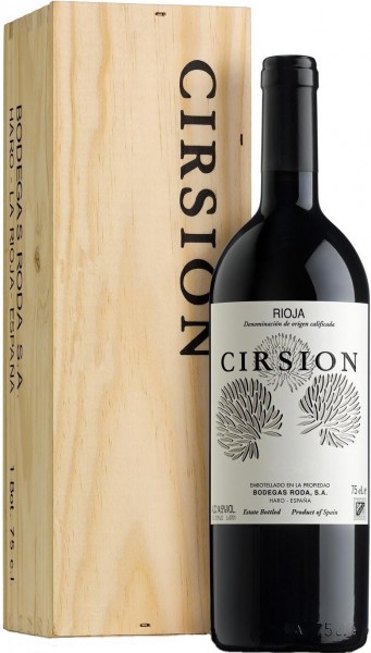 Вино Bodegas Roda, Rioja "Cirsion", Rioja, 2010, gift box