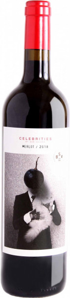 Вино Bodegas San Valero, "Celebrities" Merlot, Carinena DOP, 2018