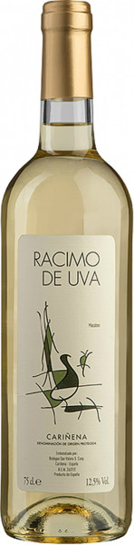 Вино Bodegas San Valero, "Racimo de Uva" Macabeo, Carinena DO, 2017