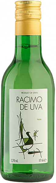 Вино Bodegas San Valero, "Racimo de Uva" Macabeo, Carinena DO, 2017, 0.187 л