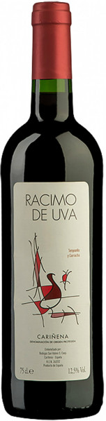Вино Bodegas San Valero, "Racimo de Uva" Tempranillo-Garnacha, Carinena DO, 2017