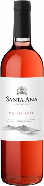 Вино Bodegas Santa Ana, "Varietales" Malbec Rose, 2016