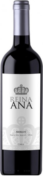 Вино Bodegas y Vinedos de Aguirre, "Reina Ana" Merlot, Central Valley DO, 2016