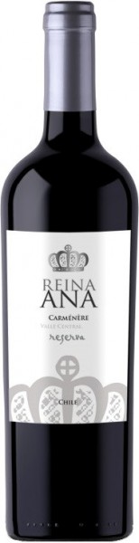 Вино Bodegas y Vinedos de Aguirre, "Reina Ana" Reserva Carmenere, Central Valley DO, 2014