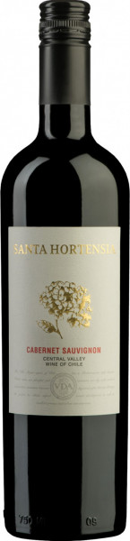 Вино Bodegas y Vinedos de Aguirre, "Santa Hortensia" Cabernet Sauvignon, Central Valley DO, 2017