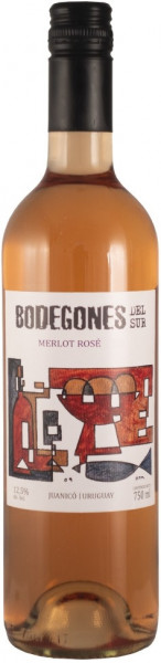 Вино "Bodegones del Sur" Merlot Rose, 2019