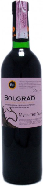 Вино "Bolgrad" Muscat Select Rouge