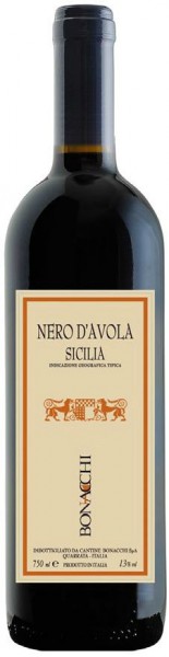 Вино Bonacchi, Nero d’Avola, Sicilia IGT