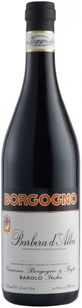 Вино Borgogno, Barbera D'Alba DOC, 2012
