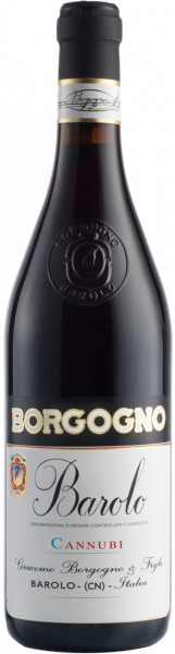 Вино Borgogno, Barolo "Cannubi" DOCG, 2014