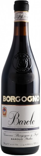 Вино Borgogno, Barolo "Liste" DOCG, 2003