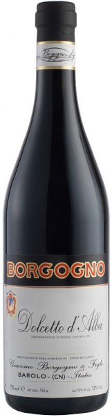 Вино Borgogno, Dolcetto d’Alba DOC, 2012